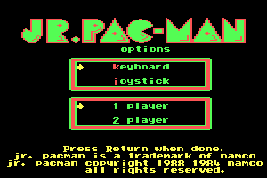 Jr. Pac-Man 1